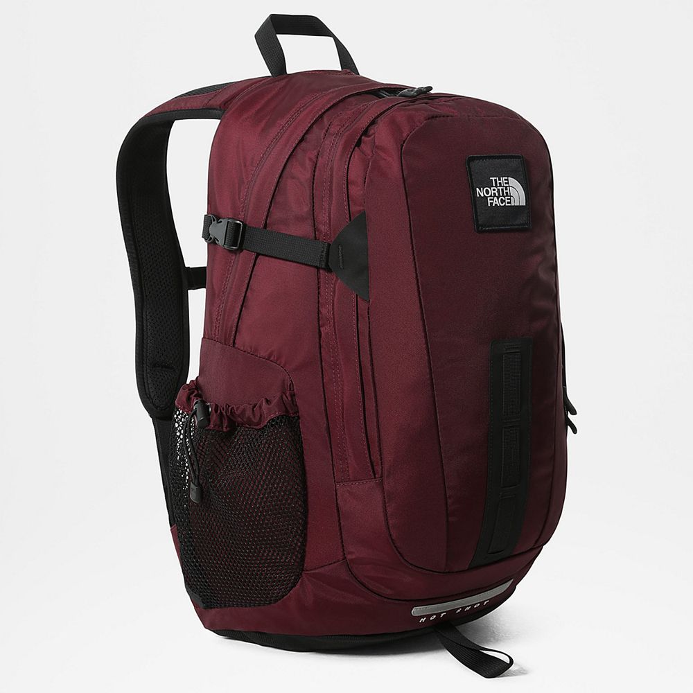 The North Face Backpacks Mens Australia - The North Face Hot Shot - Special Edition Red / Black (IZX